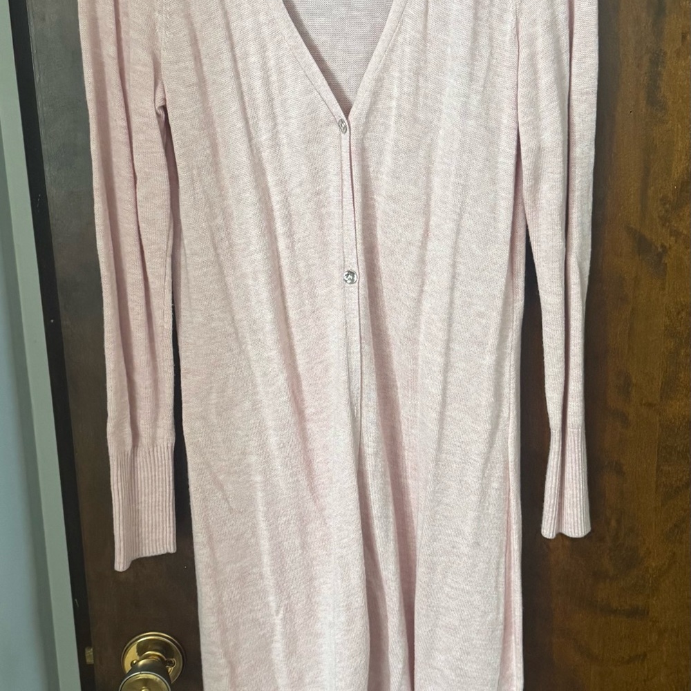 H by Halston Soft Pink Knit Sweater